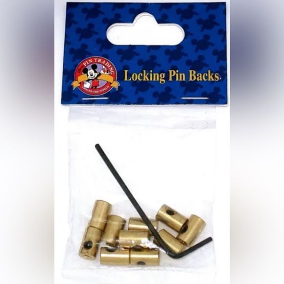 Disney Other - New Disney Parks Authentic ✿ Metal Locking Pin Backs ✿ Keep collectibles safe!